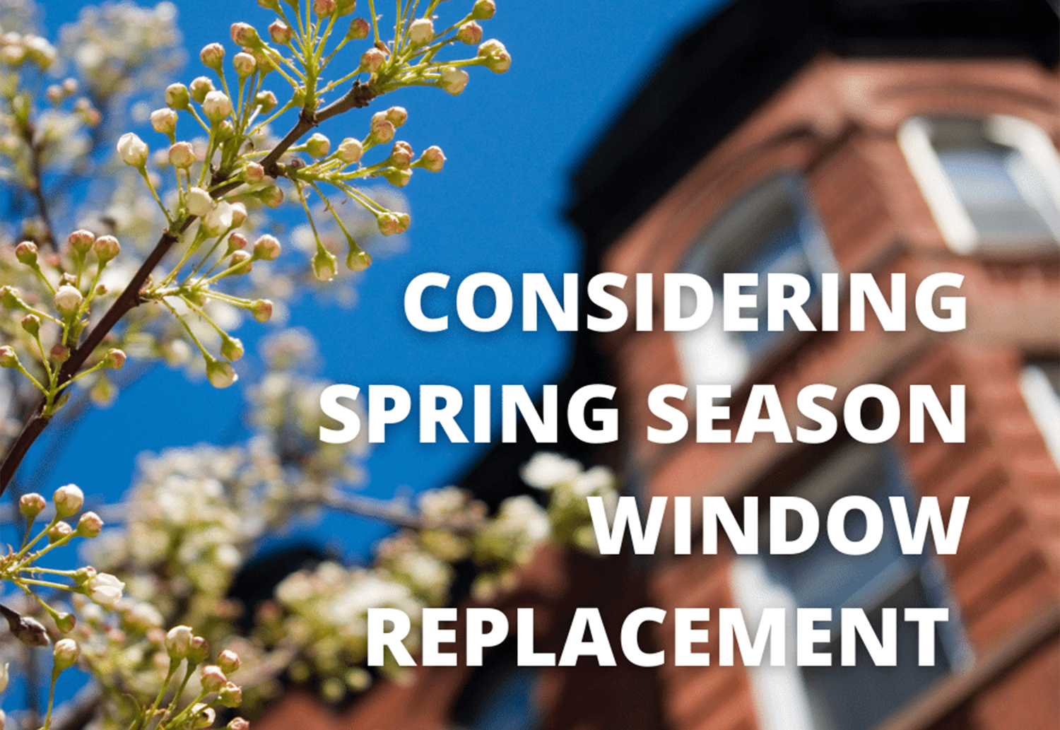 Considering Spring Season Window Replacement
