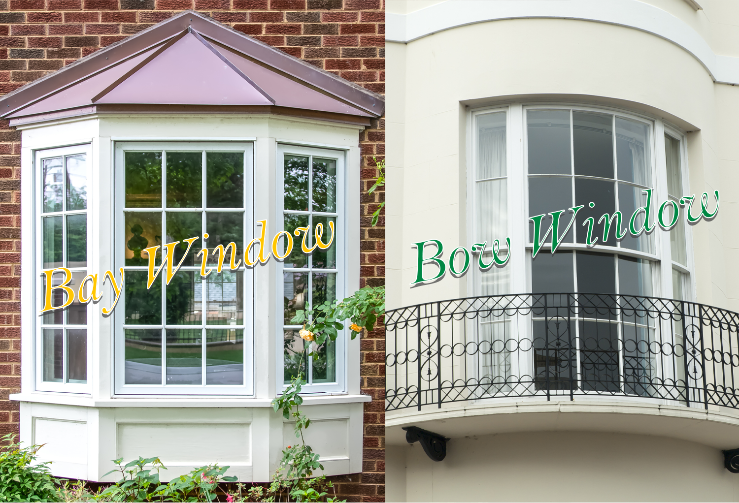 Bay and Bow Windows